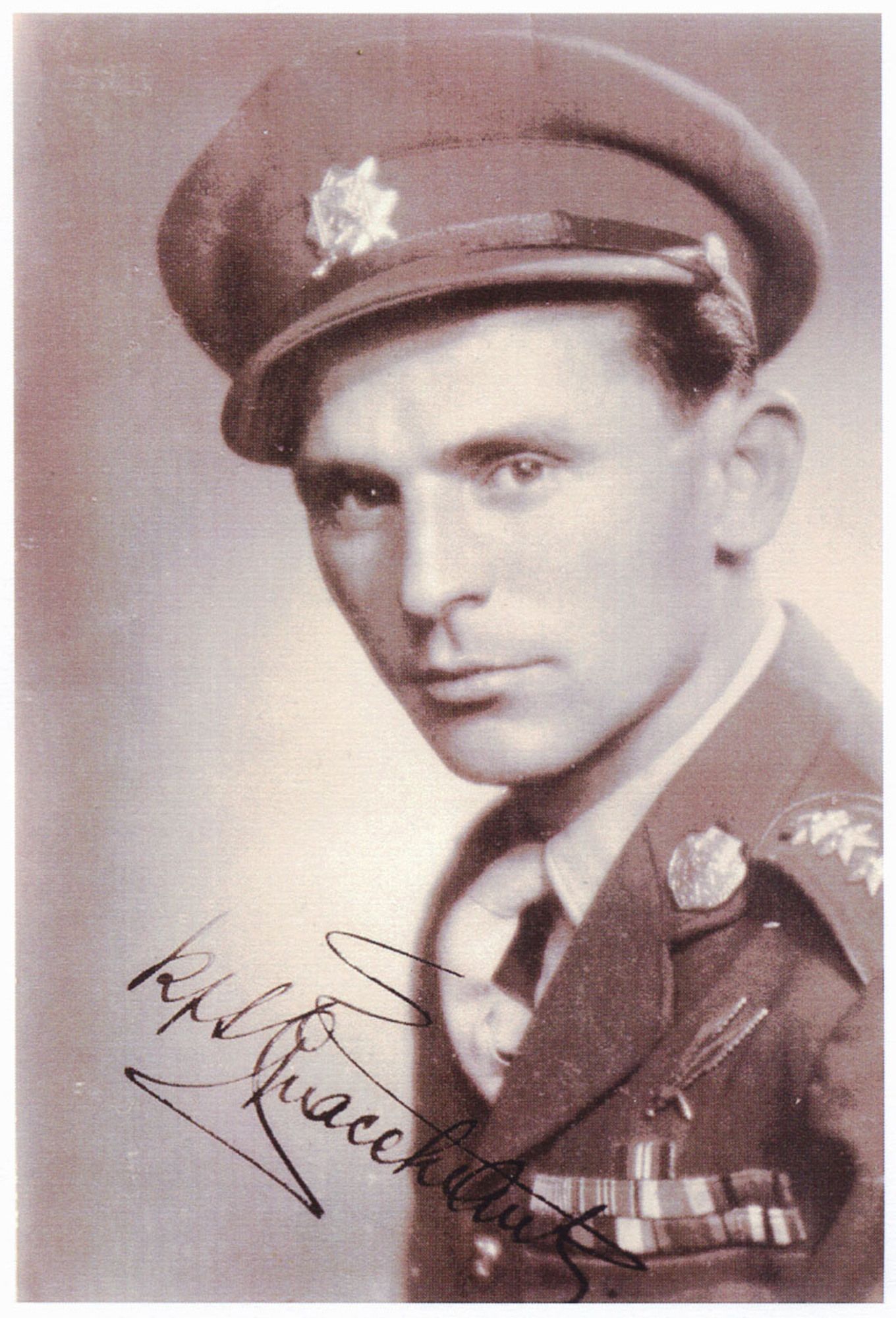 fotografiegenerálmajor Antonín Špaček